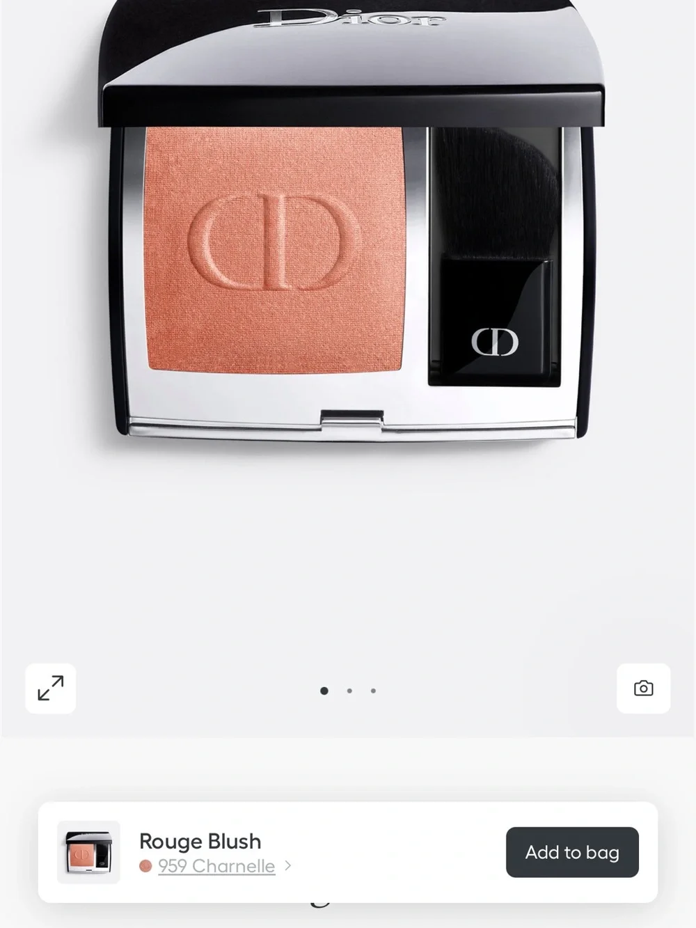 Dior rouge blush in Charnelle